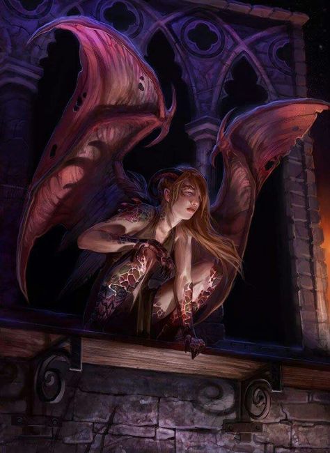 # FEMALE GARGOYLE Gargoyles Art, Fantasy Demon, Ange Demon, High Resolution Wallpapers, Fantasy Images, Demon Art, New York Art, Sci Fi Art, Fantasy World