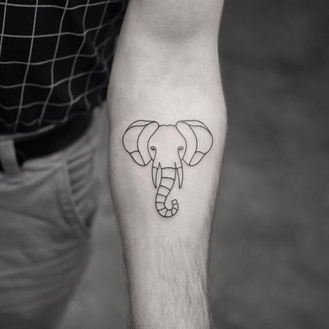 20 Powerful Elephant Tattoos for Men - The Trend Spotter Asian Elephant Tattoo, Indian Elephant Tattoo, Small Elephant Tattoo, Simple Elephant Tattoo, Elephant Head Tattoo, Geometric Elephant Tattoo, Elephant Family Tattoo, Baby Elephant Tattoo, Mandala Elephant Tattoo