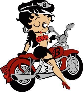 Biker Boop Biker Betty Boop, Betty Boop Baby, Betty Boop Posters, Betty Boop Tattoos, Betty Boop Classic, Betty Boop Quotes, Black Betty Boop, Betty Boop Art, Betty Boop Cartoon