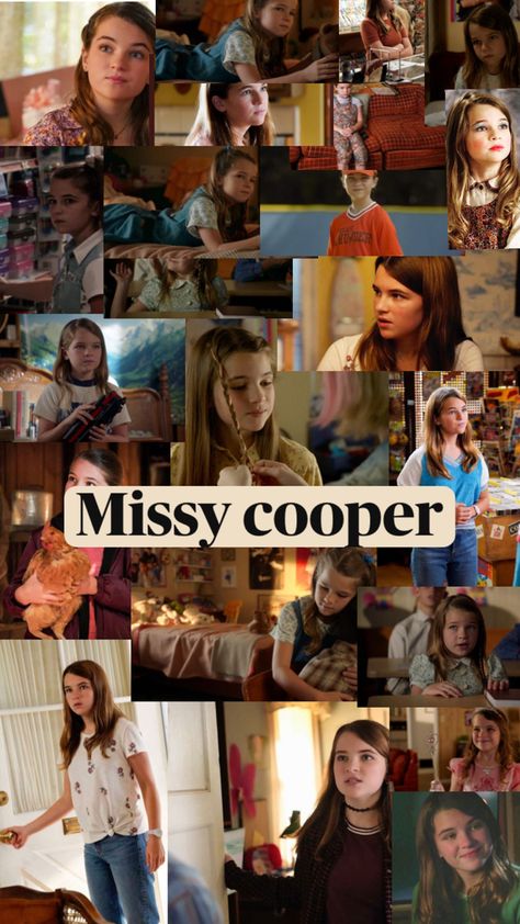 Missy cooper; serie: young sheldon Missy Cooper, Young Sheldon, Baby Blue Aesthetic, Blue Aesthetic, Bigbang, Billie Eilish, Tv Shows