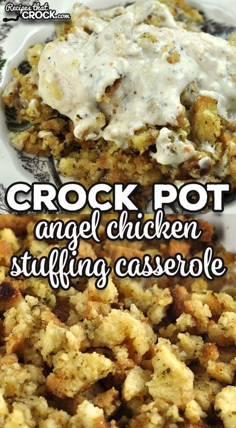 Chicken Stuffing Casserole Crockpot, Turkey Stuffing Casserole, Crockpot Chicken And Stuffing, Pepperidge Farm Stuffing, Carbquik Recipes, Angel Chicken, Casserole Crockpot, Chicken Stuffing Casserole, Chicken And Stuffing