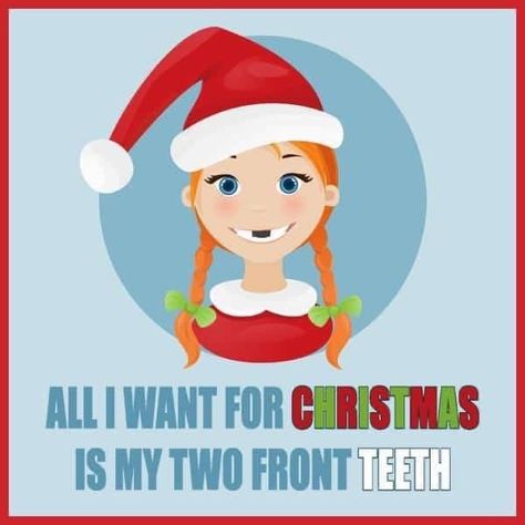 Christmas Dental, Dental Fun, Worker Bee, Pediatric Dental, Office Memes, Front Teeth, Dentist Office, All I Want For Christmas, Dental Assistant