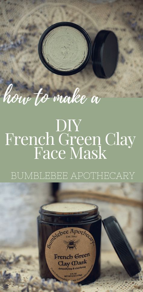 Face Mask For Oily Skin, Clay Mask Recipe, Green Clay Mask, Mask For Oily Skin, Oil Cleansing, Acne Face Mask, French Green Clay, Face Scrub Homemade, Mask Ideas