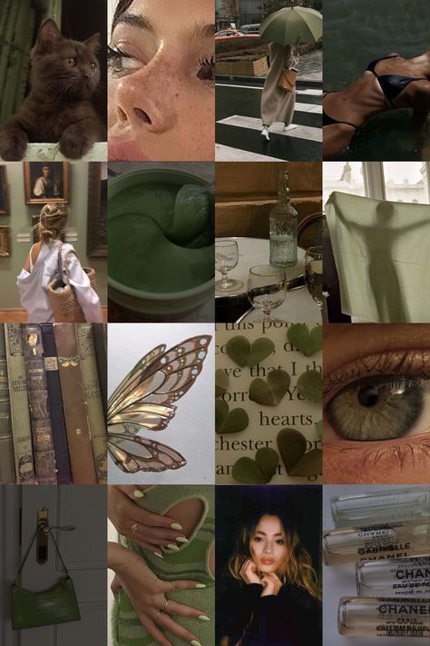 Brown And Sage Aesthetic, Sage Green Brown Aesthetic, Green Eyes Aesthetic Wallpaper, Light Green And Brown Aesthetic, Green And Brown Aesthetic Wallpaper, Dark Green And Brown Aesthetic, Green Brown Aesthetic, Green And Brown Aesthetic, Light Academia Aesthetic Wallpaper