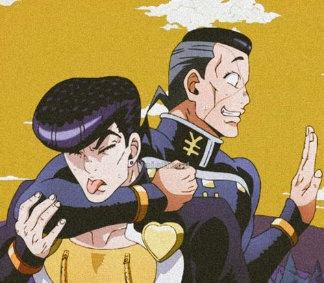 Okuyasu And Josuke, Josuke And Okuyasu, Josuke X Okuyasu, Google Search, Anime