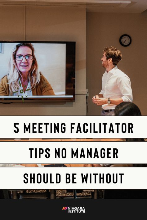 Being a meeting facilitator isn't an easy task. That's why we've created our top five tips to make this critical meeting role a little less stressful. How To Run A Meeting, Minute Taking Tips Meeting, Manager Meeting Agenda, Running Effective Meetings, Meeting Management, Facilitating Meetings Tips, Meeting Facilitation, Effective Meetings, Meeting Planning