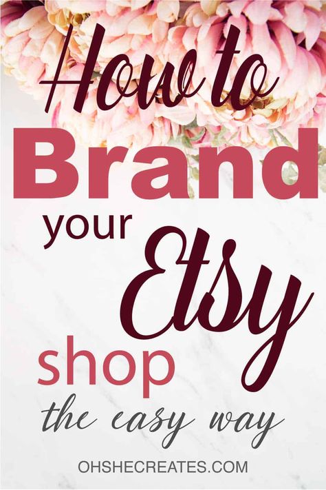 Etsy Shop Branding Ideas, Multiple Etsy Shops, Creating A Mission Statement, Making Money On Etsy, Business Thoughts, Starting An Etsy Business, Social Media Landscape, Etsy Shop Branding, Etsy Tips