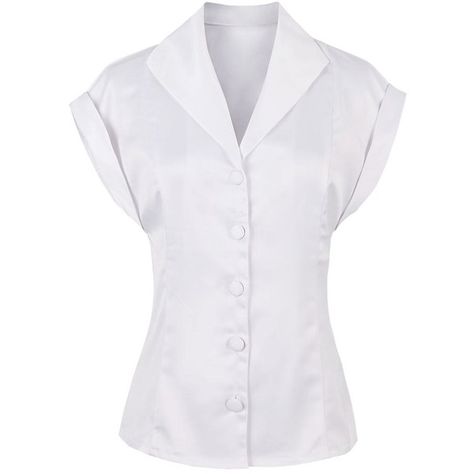 White 2xl Button Down Shawl Collar Vintage Blouse ($11) ❤ liked on Polyvore featuring tops, blouses, vintage button down shirts, vintage tops, white button down blouse, vintage shirts and vintage white shirt White Collared Blouse, Blouses Vintage, Black White Vintage, White Shirt Blouse, White Button Down Shirt, White Button Up, Vintage Blouse, Blouse Material, White Button Down