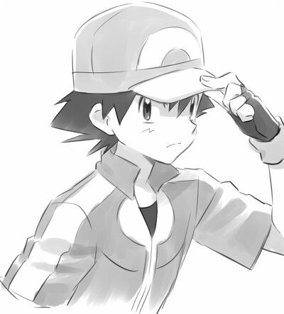 Beautiful ♡ Ash Ketchum ^.^ ♡ I give good credit to whoever made this  I found this in sakunyu.tumblr.com Ash Ketchum Fan Art, Ash Drawing, Pokemon A, Satoshi Pokemon, Red Pokemon, Pixel Planet, Gohan Ssj2, Pokemon Ash Ketchum, Pokemon W