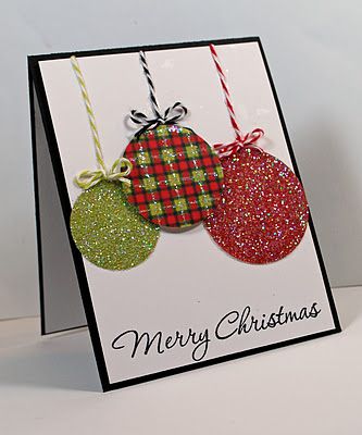 Twine Projects, Kersfees Idees, Christmas Card Layouts, Scrapbook Party, Weeks Until Christmas, Homemade Holiday Cards, Christmas Simple, Sparkly Christmas, Easter Cards Handmade