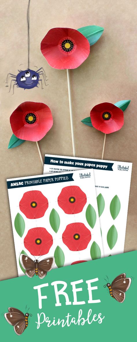 Anzac Day Tuff Tray, Anzac Poppy Craft, Anzac Day Decorations, Anzac Craft, Anzac Day Craft, Veterans Day Activities, Christmas Gifts To Make, Diy Bottle Crafts, Anzac Day