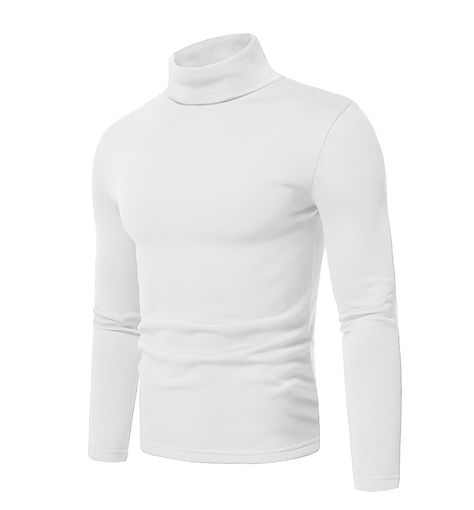 PRICES MAY VARY. 95% Cotton, 5% Spandex Imported Pull On closure Machine / Hand wash in cold water, do not bleach, and hang dry. Versatile Fit: Our men's turtleneck shirt complements all body shapes, ensuring a great look while keeping you warm in chilly fall and winter weather. Soft Stretchy Fabric: Crafted from ultra-soft ringspun stretchy cotton, our White turtleneck men's shirt boasts high-end dyes and eco-friendly colors. All-Occasion Wear: Perfect for winter activities, our men's White tur Turtle Neck For Men, White Turtleneck Men, Turtle Neck Shirts, Turtle Neck White, White Turtle Neck, Vacation Shopping, Turtle Neck Men, Slim Fit Mens Shirts, Casual Tshirt