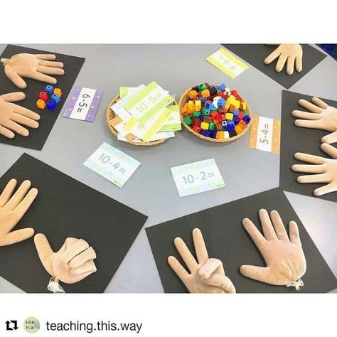 Numicon Activities, Maths Eyfs, Math Subtraction, Subtraction Activities, Math Centers Kindergarten, Education Positive, Montessori Math, Math Activities Preschool, First Grade Math