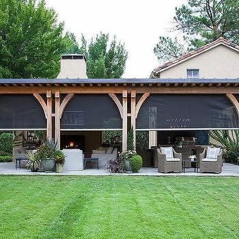 Covered Patio Design, Outdoor Covered Patio, Concrete Patios, Covered Patios, Small Patio Garden, Patio Enclosures, Cheap Patio, Pergola Design, Patio Fireplace