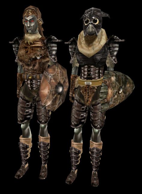 Netch Leather Armor - Morrowind Morrowind Armor, Dunmer Art, Skyrim Armor, Skyrim Mod, Elder Scrolls Art, Skyrim Mods, Oc Outfits, Poly Art, Horror Monsters