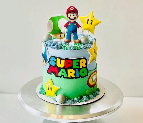 Super Mario cake, cookies and cupcakes. Scroll through to see them all Super Mario Cake, Mario Cake, Cake Cookies, Super Mario, Mario, Cake, Quick Saves