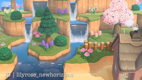 ACNH Best River Mouth Design Ideas - How To Decorate Around River Months In Animal Crossing New Horizons Mouth Ideas, Acnh Guide, Cottagecore Animal Crossing, River Mouth, Map Layout, Animal Crossing Guide, Mouth Design, Island Theme, Pond Design