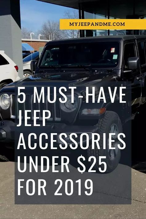 5 Must-Have Jeep Wrangler Accessories For Under $25 In 2019 2019 Jeep Wrangler Accessories, Camping In A Jeep Wrangler, Jeep Mods Wrangler Accessories, Jeep Jl Accessories, Jeep Wrangler Interior Ideas, Cool Jeeps Wrangler, Jeep Modifications, Cool Jeep Accessories, Jeep Wrangler Upgrades