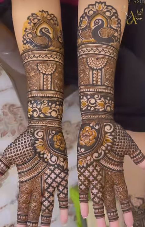 Chhat Puja Mehndi Designs, Vibha Gala Mehndi Designs, Bhaidooj Mehndi Designs, Heavy Mendhi Designs, Heavy Mehendi Designs For Hands, Back Mehandi Designs For Hands, Mehadi Degine Front Hand Full, Heavy Mehendi Designs, Front Full Hand Mehndi Designs