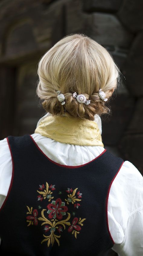 Russian Traditional Hairstyle, Traditional Norwegian Hairstyles, Polish Hairstyles Traditional, Traditional Scandinavian Hairstyles, Hungarian Hairstyles, Ukrainian Hairstyles, Norwegian Hairstyles, Norwegian Hair, Scandinavian Hairstyles