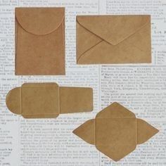 Tutorial Origami, Pen Pal Letters, Diy Envelope, Envelope Art, Origami Crafts, Paper Envelopes, Download Free Images, Book Page, Love Notes