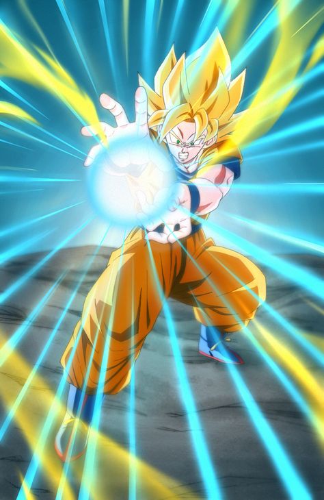 Goku ssj kamehameha #DragonBallZ Goku Using Kamehameha, Dragon Ball Z Kamehameha, Goku Doing Kamehameha, Dragon Ball Kamehameha, Kamehameha Goku, Swag Poster, Goku Kamehameha, Goku Manga, Goku Drawing