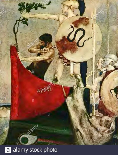 William Russell Flint, Jason And The Argonauts, William Russell, Scottish Artists, Mythology Art, Greek Art, Greek Myths, Art Antique, Classical Art