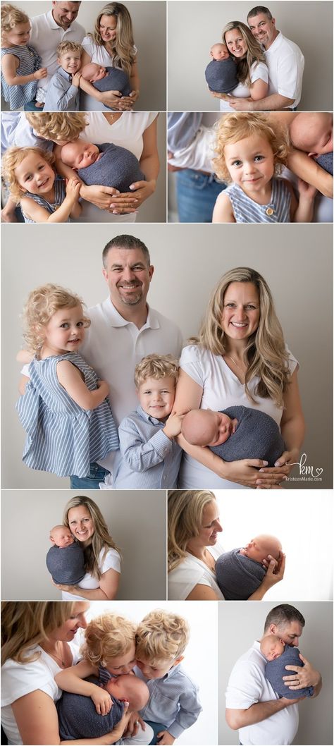 Family Of 5 With Newborn Poses, Family Of 6 Newborn Pictures, Newborn Photography Boy With Family, Family Of 5 Picture Ideas With Newborn, Family Of 4 Newborn Pictures, Family Newborn Pictures What To Wear, Family Of 5 Newborn Pictures, Family Of 4 Picture Poses With Newborn, Newborn Family Photos What To Wear