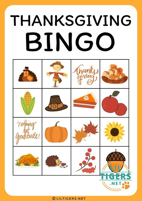 Free Printable Thanksgiving Bingo Game Picture Bingo Cards Free Printable, Turkey Bingo Free Printable, Friendsgiving Ideas For Kids, Thanksgiving Bingo Printable Free, Thanksgiving Bingo For Kids, Thanksgiving Bingo Free, Thanksgiving Riddles, Thanksgiving Printable Games, Bingo Printable Free