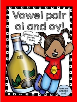 Vowel Team oi and oy Word Work! Ee Words, Vowel Pairs, Vowel Team Words, Vowel Activities, Abc Phonics, Vowel Teams, Classroom Charts, Long E, Vowel Team