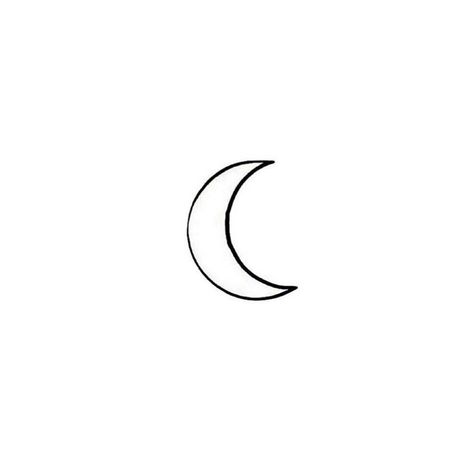 Half Moon Tattoo, Luna Tattoo, Small Moon Tattoos, La Tattoo, Tato Henna, Disney Tattoo, Cute Tiny Tattoos, Dainty Tattoos, Nature Tattoos