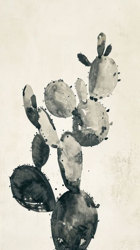 Backgrounds painting cactus nature. | premium image by rawpixel.com / Jigsaw Backgrounds Painting, Painting Cactus, Cactus Drawing, Simple Mobile, Iphone Life, Text Background, Wallpaper Pattern, Mobile Wallpaper, Pattern Wallpaper