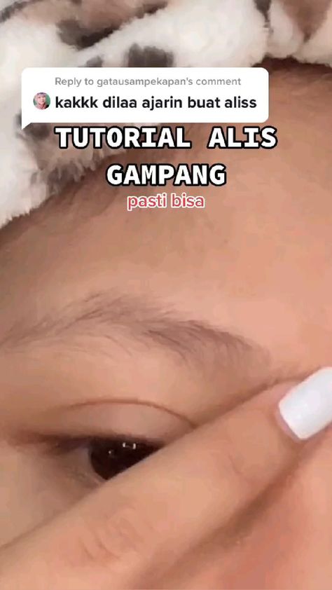 Bikin Alis, Cara Makeup, Alis Natural, Teknik Makeup, Pinterest Tutorial, Membentuk Alis, Bentuk Alis, Natural Everyday Makeup, Beautiful Skin Care