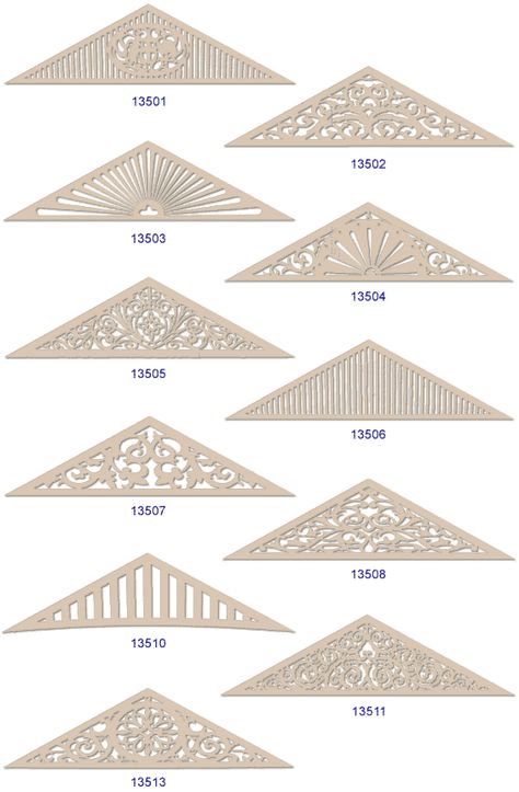 pediment - Google Search Gable End Ideas, Gable Pediment Diy, Examples Of Dutch Gable Roof Designs, Victorian Porch Brackets, Victorian Gable Pediment, Victorian Fretwork Patterns, Roofing Design, Door Header, Gable Roof Design