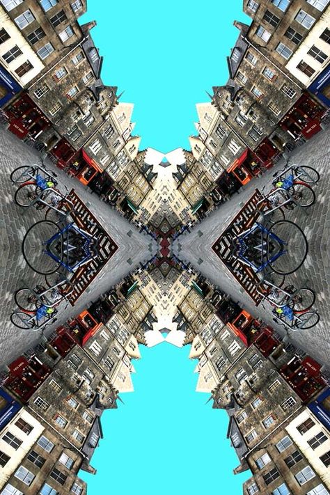 A series of abstract photography images inspired by architecture in Edinburgh, Scotland by Andy Peutherer. Symmetry Photography, Distortion Photography, Geometric Paintings, Architecture Photography Buildings, Environment Photography, City Collage, Show Homes, A Level Photography, Photography Genres