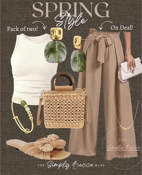 Look Boho Chic, My Weakness, Classic Style Outfits, Cute Pants, Pantalon Large, Looks Chic, Fashion Over 40, Summer Fashion Outfits, Spring Summer Outfits