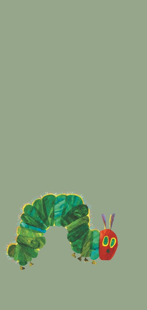 Bug Wallpaper Iphone, Hungry Caterpillar Wallpaper, Caterpillar Wallpaper, Digital Workspace, Stay Curious, Phone Decor, Boyfriend Memes, The Very Hungry Caterpillar, Very Hungry