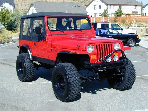 Jeep Hacks, Jeep Things, Cj Jeep, Red Jeep, American Motors Corporation, Wrangler Jeep, Jeep Yj, Photography Board, Dream Trucks