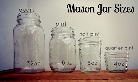 Mason Jar Sizes, Quart Size Mason Jars, Canning Tips, Grape Jelly, Pint Jars, Half Pint, Home Canning, Ball Jars, Red Grapes