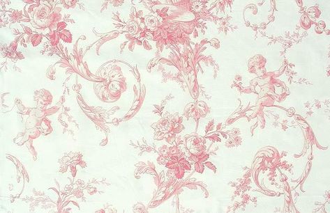 Designer Toile De Jouy Fabric | F&P Interiors Apartment Wallpaper, French Fabrics, Iphone Wallpaper Preppy, Wallpaper Background Design, Toile Wallpaper, Blush Wallpaper, Romantic Floral Print, Furniture Cabinet, Toile Fabric