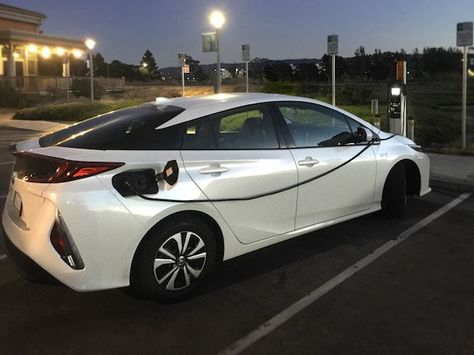 Prius Prime, Toyota Prius Prime, Ev Charging Stations, Long Trips, Toyota Prius, Gas Tanks, Station Wagon, Charging Station, Electric Cars