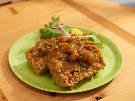 Marcella Valladolid, Chorizo Meatloaf, Mexican Meatloaf, Mexican Meat, Mexican Sour Cream, Meat And Veggies, Tv Recipes, Mexican Chorizo, Green Chiles