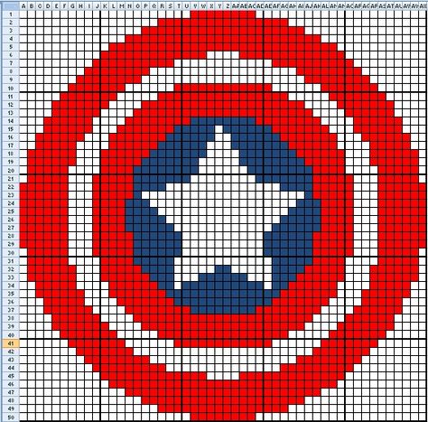 Even More Superhero Charts for Crochet (or knit or whatever) Pixel Crochet, Pola Kristik, Pixel Pattern, Hero Costumes, Crochet Tapestry, Bead Loom, Crochet Chart, Tapestry Crochet, Loom Patterns