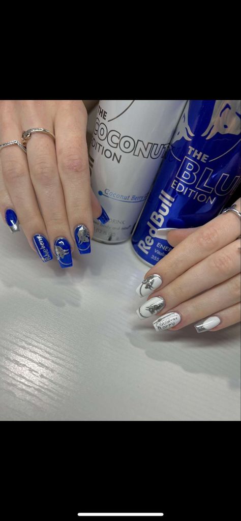 Red Bull Nails, Redbull Nails, Mclaren Nails, F1 Nails, Racing Nails, Luxury Room, Dream Nails, Nails Inspo, Red Nails