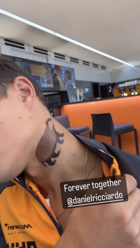 Lando Norris Instagram, Honey Badger Tattoo, Badger Tattoo, Honey Badger, Lando Norris, Fake Tattoos, F1 Drivers, Formula One, Badger