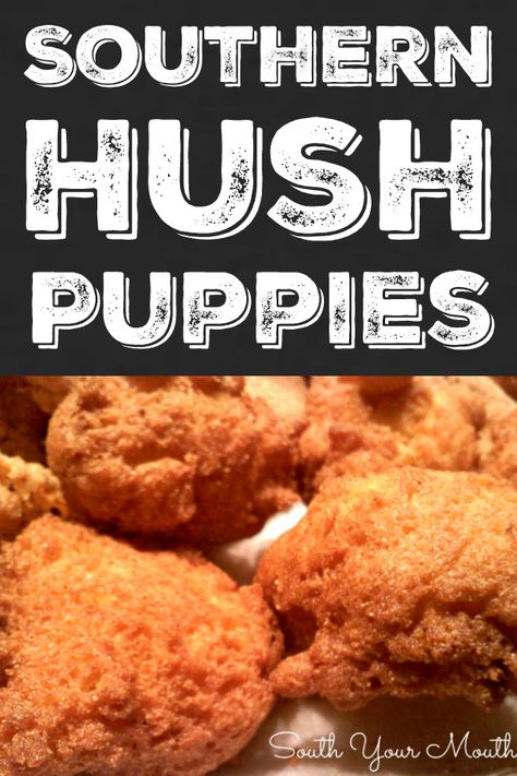 Recipe For Hush Puppies, Jalapeno Hush Puppies, Easy Hush Puppy Recipe, Southern Hush Puppies, Hush Puppies Recipe, Southern Recipe, Southern Recipes Soul Food, Southern Dishes, Louisiana Recipes