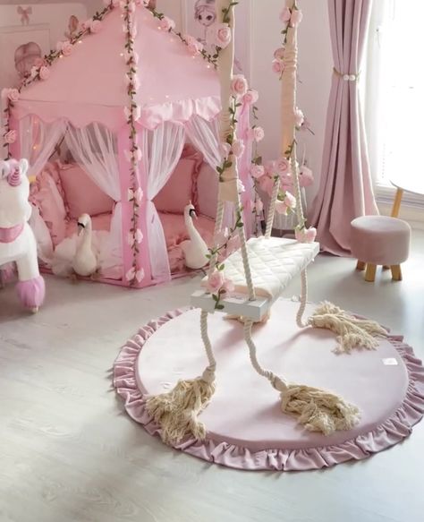 Bedroom Products, Ideas Habitaciones, Kids Room Interior Design, Kids Bedroom Inspiration, Bedroom Decorations, Baby Room Inspiration, Nursery Room Inspiration, Princess Room