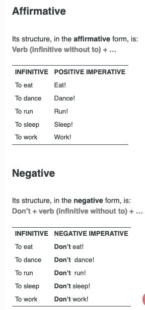 The imperative is a structure used to give an order or command. Imperative Mood, Language Analysis, Teaching Grammar, Learning English, English Class, English Grammar, English Words, Learn English, Grammar