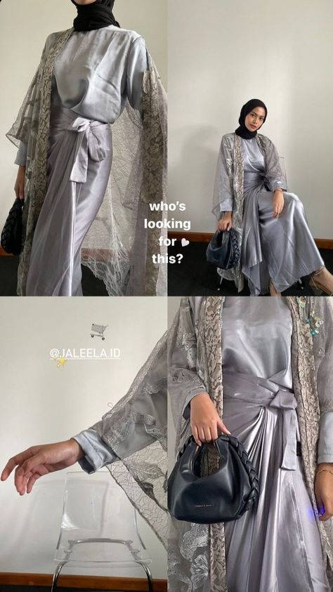 Lebaran Outfit, Kebaya Modern Hijab, Dress Brokat Modern, Kondangan Outfit, Dress Muslim Modern, Braidsmaid Dresses, Model Kebaya Modern, Kebaya Modern Dress, Kebaya Hijab