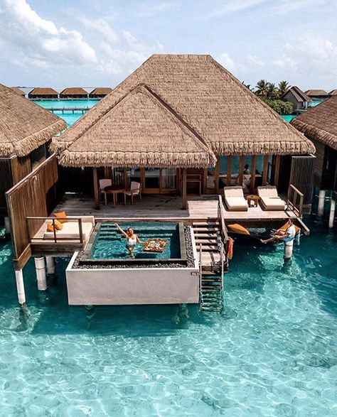 Ayada Maldives, Maldives Tourism, Maldives Villas, Maldives Tour, Brazil Map, Indoor Pool Design, Maldives Holidays, Maldives Hotel, Water Villa